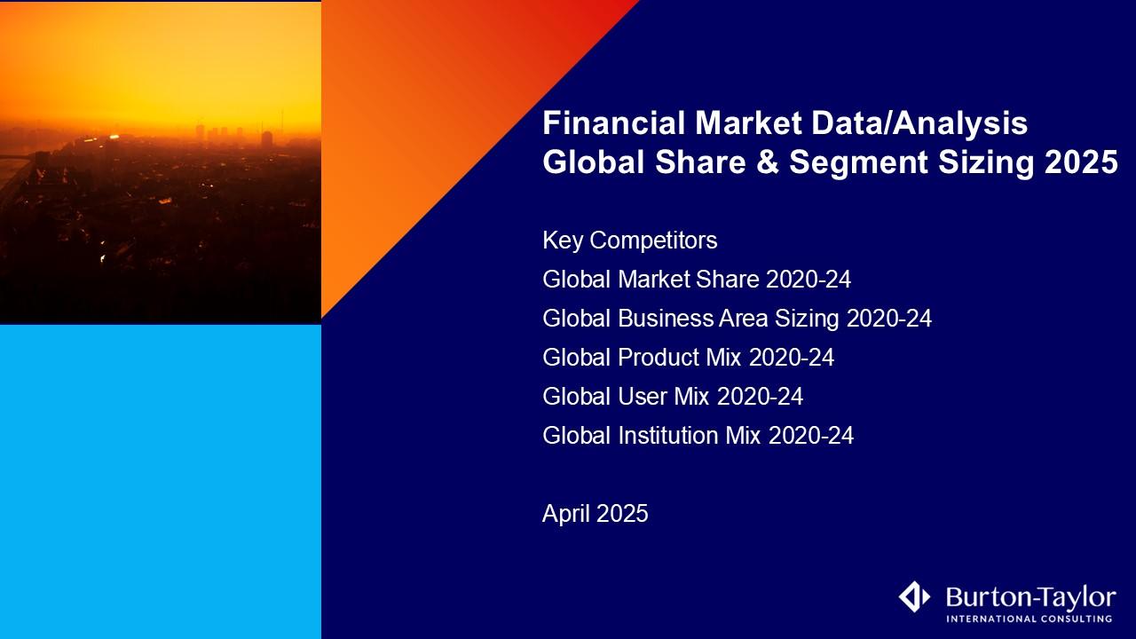Financial Market Data Analysis: Global Share & Sizing 2025