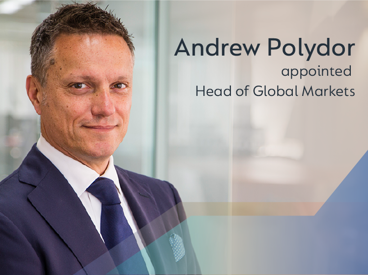 Andrew Polydor, Head of Global Markets